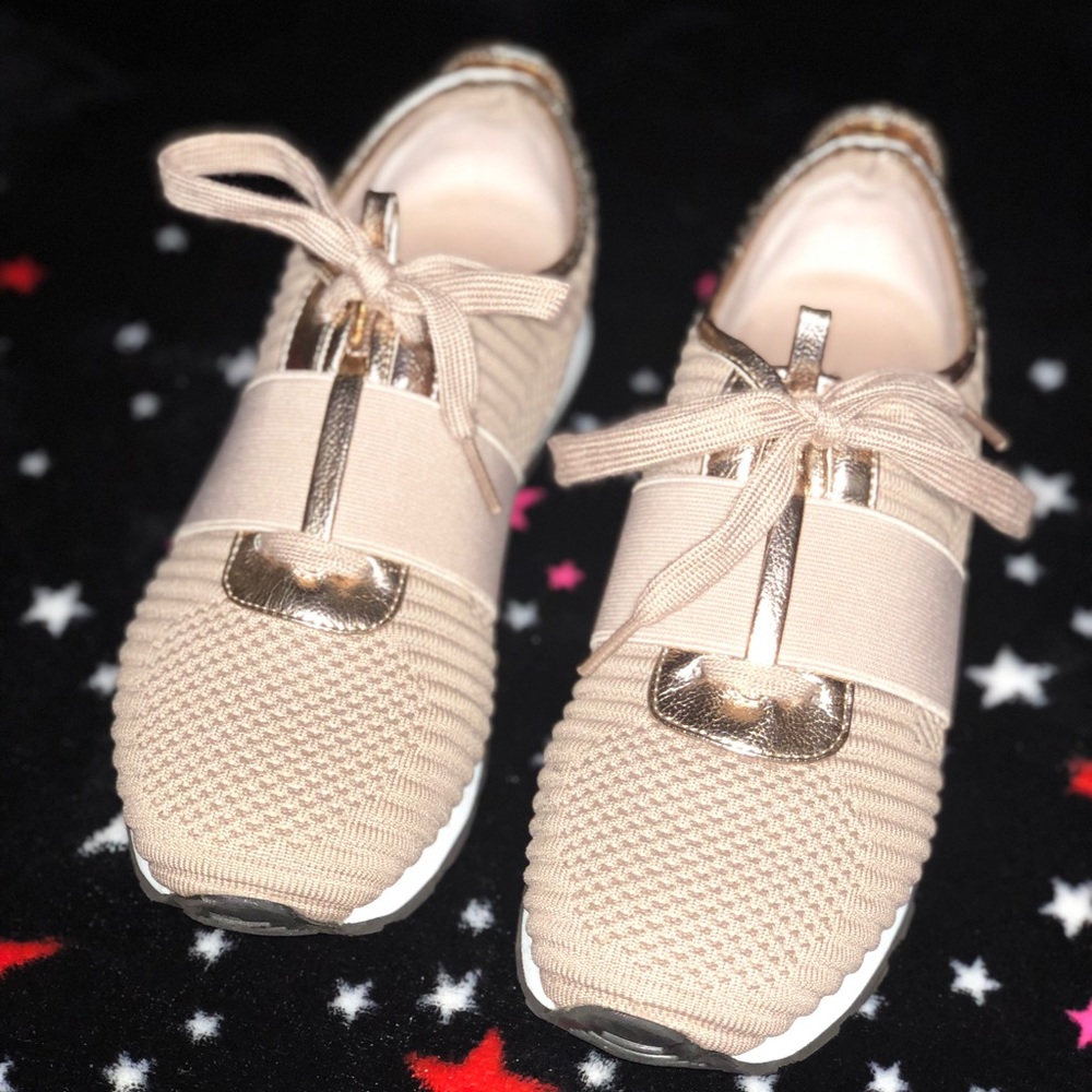 Rose Gold Sneakers